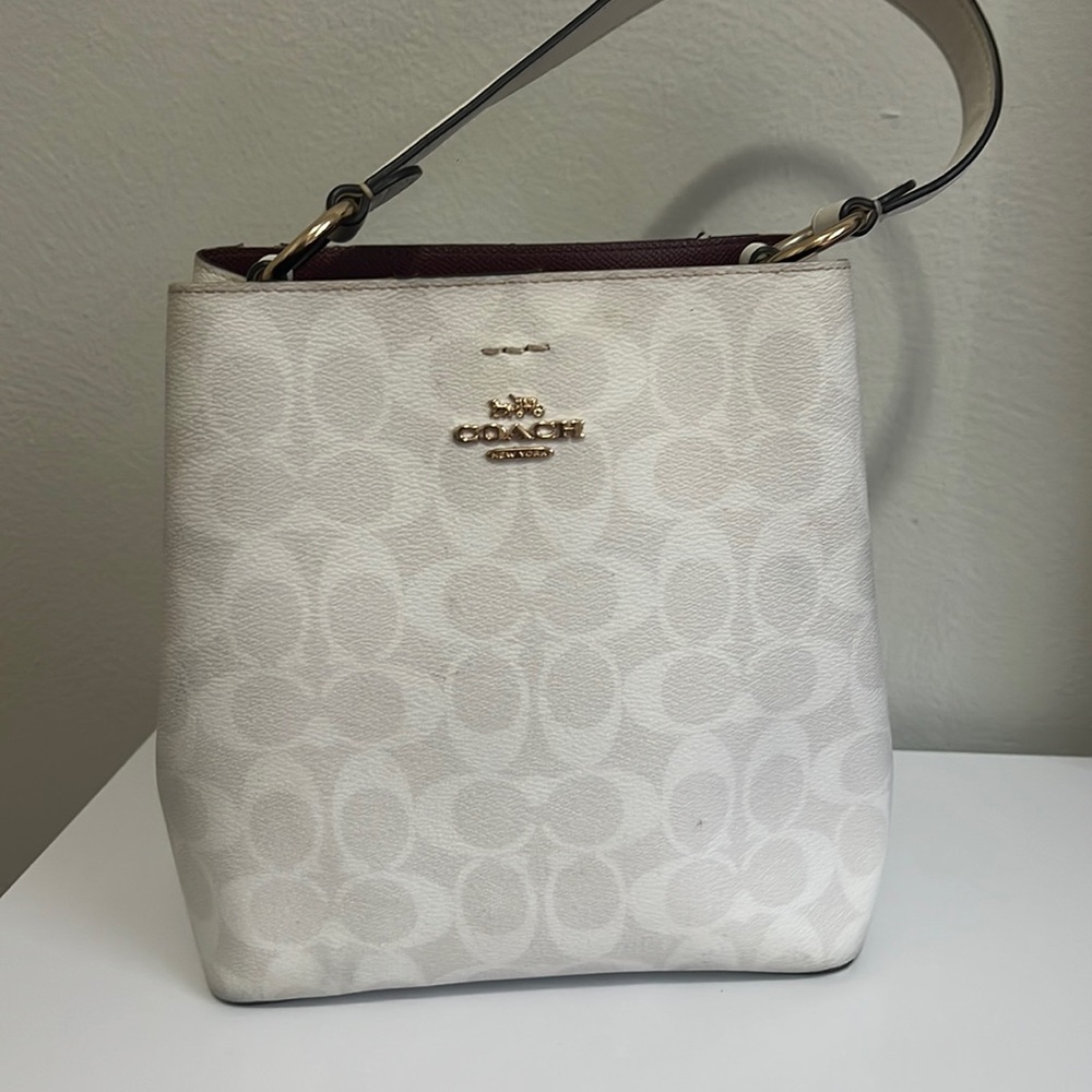 Mollie Bucket Bag 22 In Signature Canvas